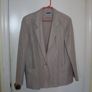 Vintage Cape Cod Sportswear Blazer -Tan/White